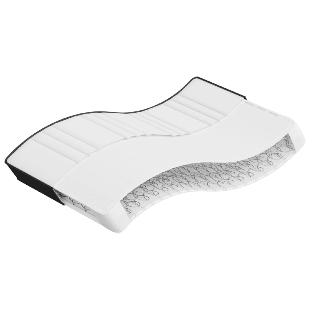 vidaXL Saltea cu arcuri bonnell, fermitate medie, 100x200 cm vidaXL Saltea cu arcuri bonnell, fermitate medie, 100x200 cm