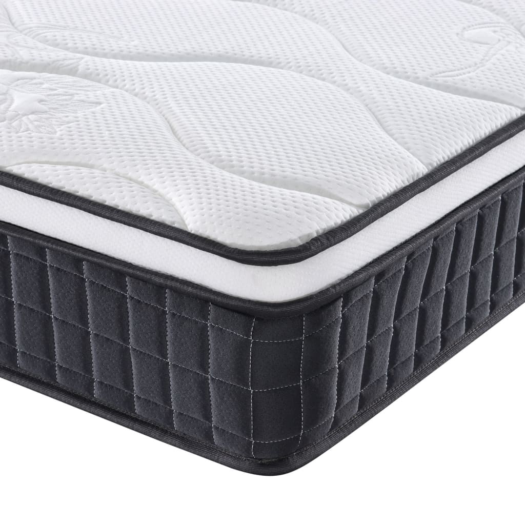 vidaXL Saltea cu arcuri bonnell, fermitate medie, 100x200 cm vidaXL Saltea cu arcuri bonnell, fermitate medie, 100x200 cm