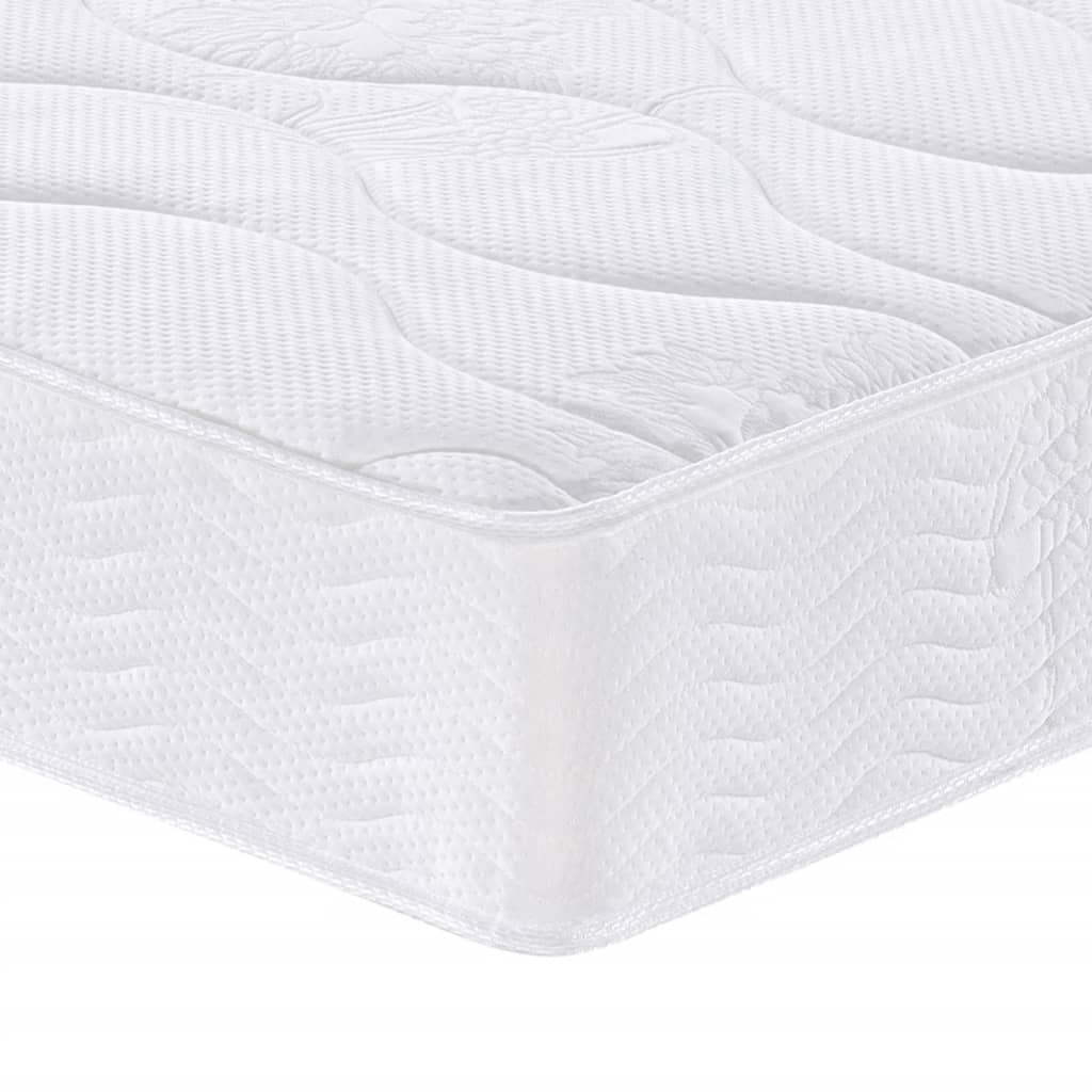 vidaXL Saltea cu arcuri bonnell Single Size, fermitate medie 90x190 cm vidaXL Saltea cu arcuri bonnell Single Size, fermitate medie 90x190 cm