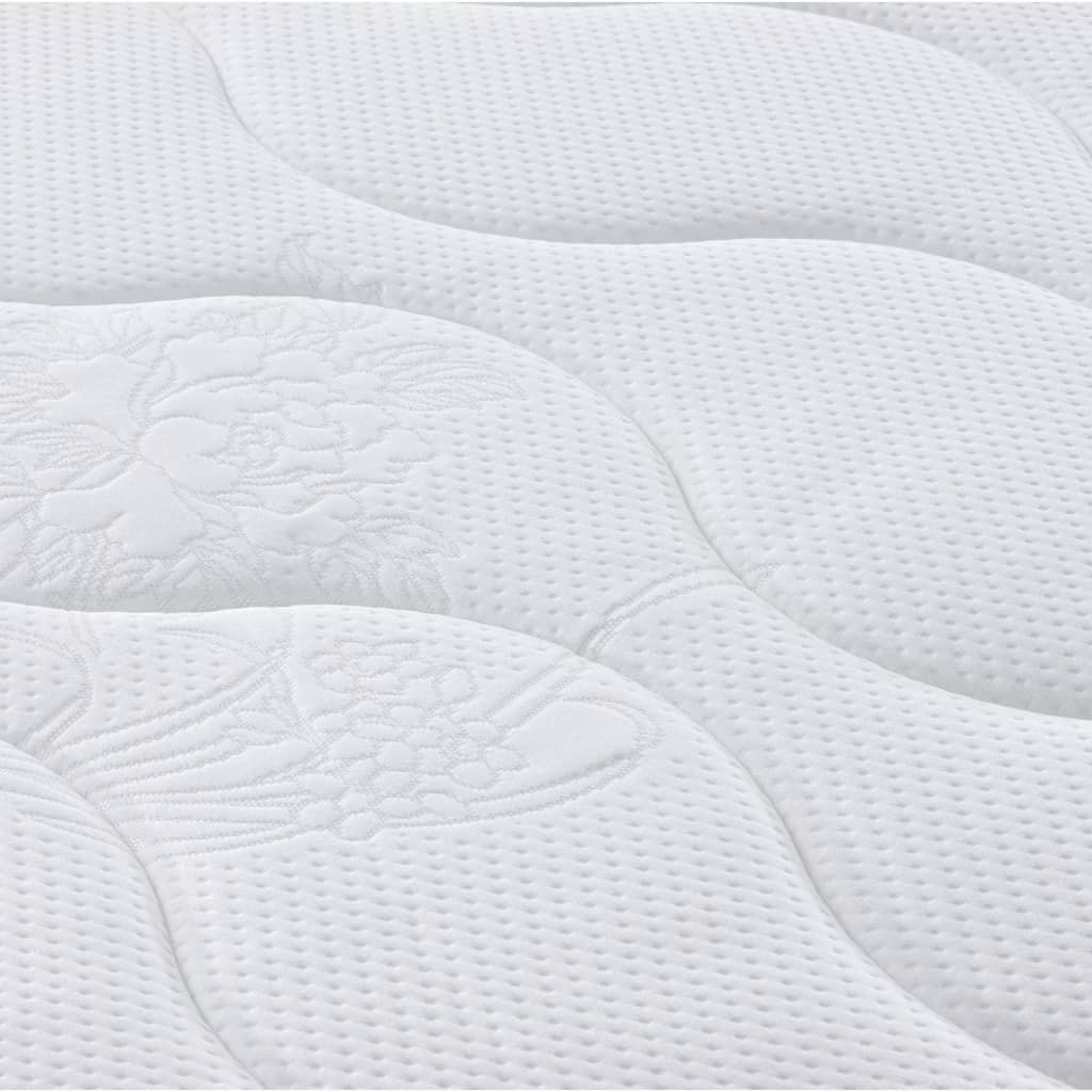 vidaXL Saltea cu arcuri bonnell Single Size, fermitate medie 90x190 cm vidaXL Saltea cu arcuri bonnell Single Size, fermitate medie 90x190 cm