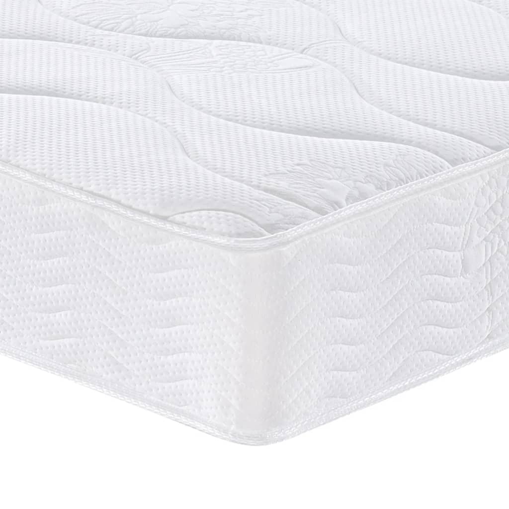 vidaXL Saltea cu arcuri bonnell, fermitate medie, 90x200 cm vidaXL Saltea cu arcuri bonnell, fermitate medie, 90x200 cm