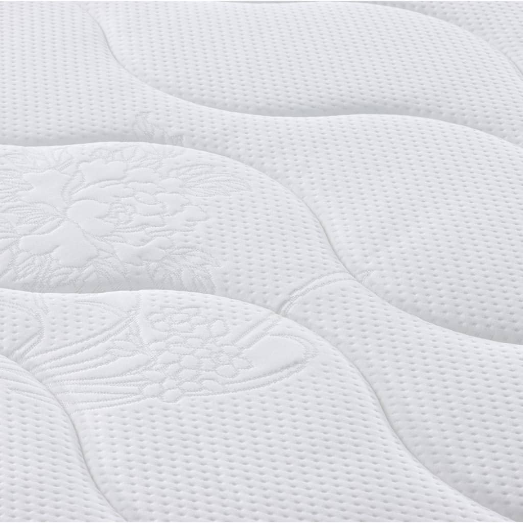 vidaXL Saltea cu arcuri bonnell, fermitate medie, 90x200 cm vidaXL Saltea cu arcuri bonnell, fermitate medie, 90x200 cm