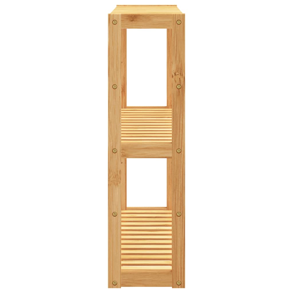 vidaXL Etajeră de baie cu 3 niveluri, de perete, 60x15x54 cm, bambus vidaXL Etajeră de baie cu 3 niveluri, de perete, 60x15x54 cm, bambus