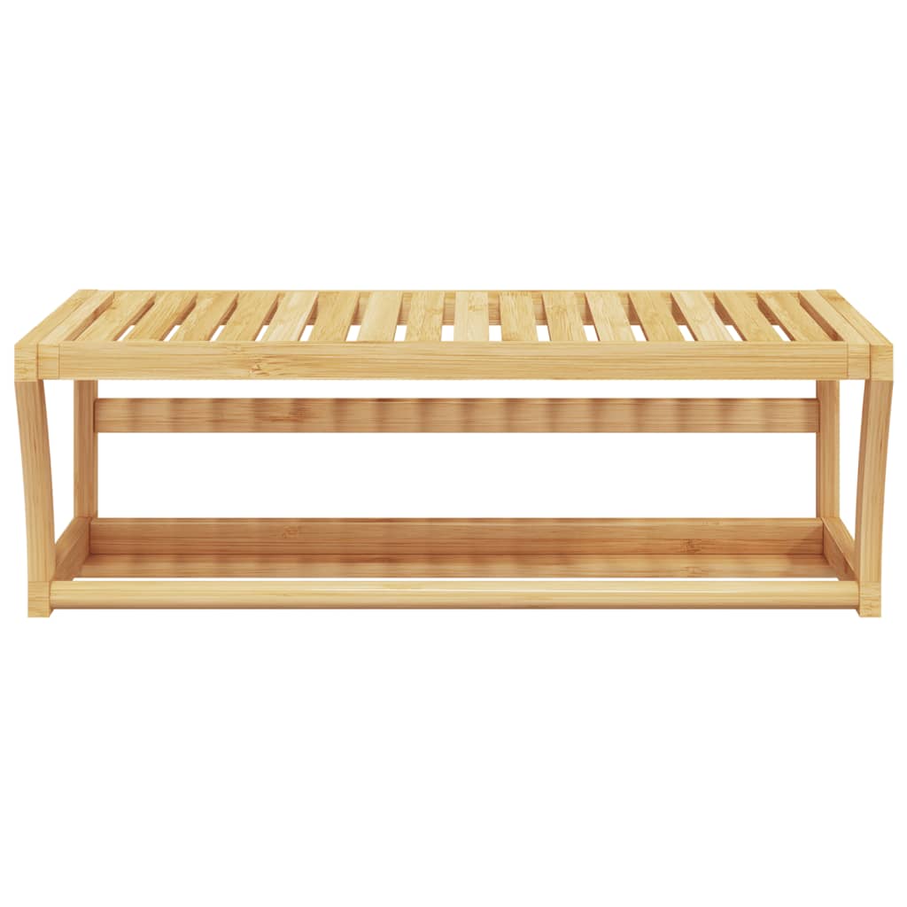 vidaXL Raft de prosoape pentru perete, 60x25x20 cm, bambus vidaXL Raft de prosoape pentru perete, 60x25x20 cm, bambus