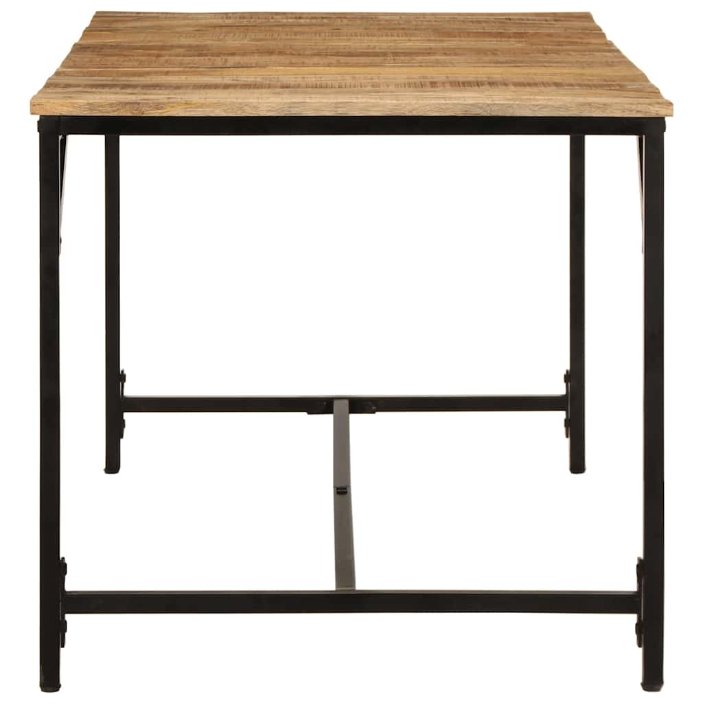 vidaXL Masa de sufragerie 160x80x75 cm lemn masiv Mango brut
