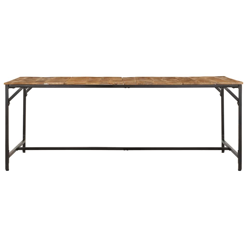 vidaXL Masa de sufragerie 200x100x75 cm lemn masiv de mango brut