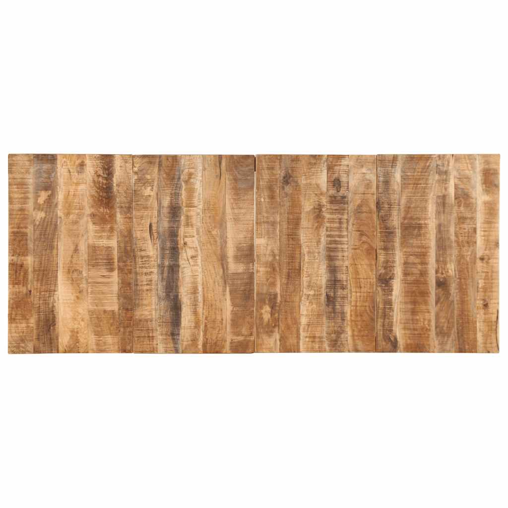 vidaXL Masa de sufragerie 220x90x75 cm Lemn masiv Mango brut
