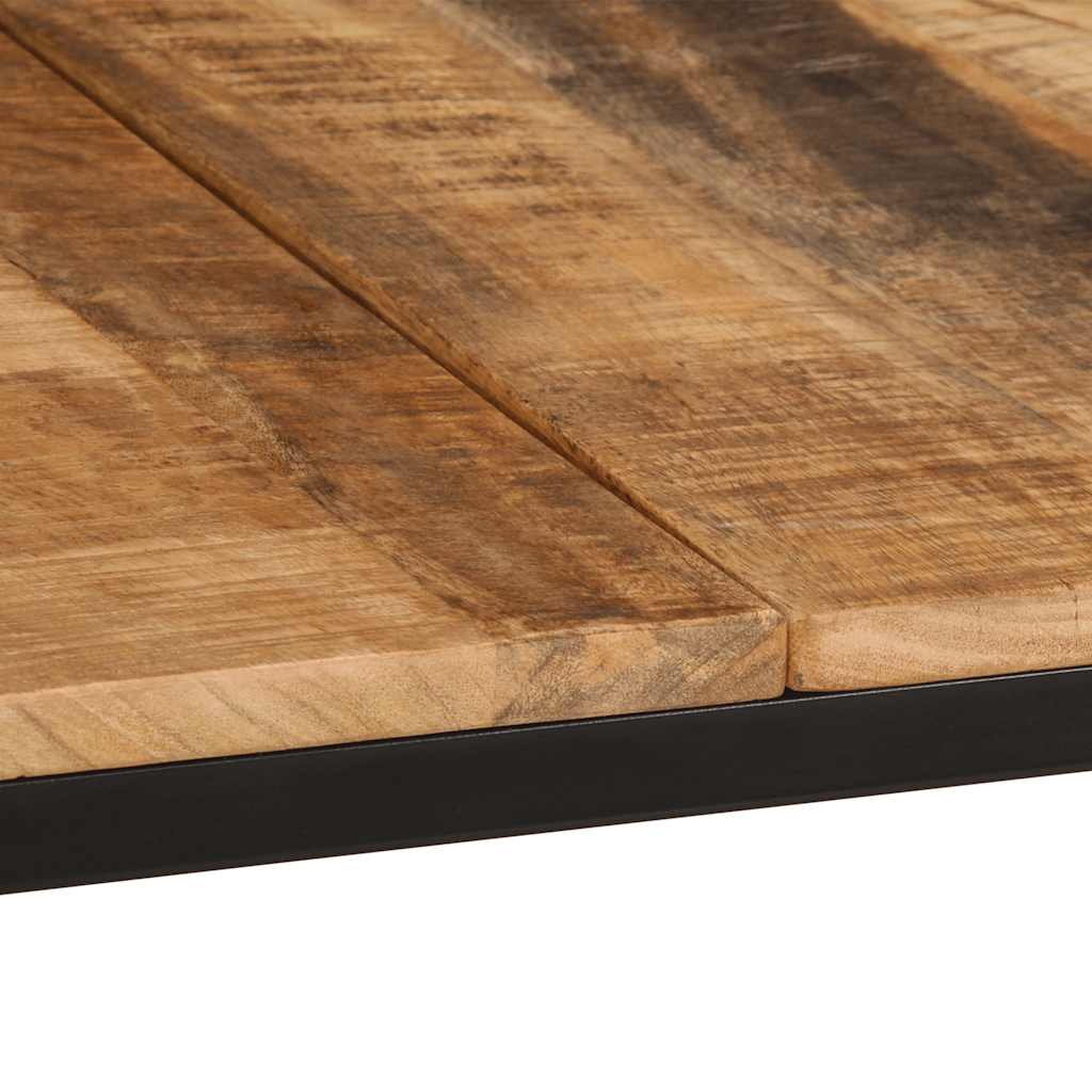 vidaXL Masa de sufragerie 220x90x75 cm Lemn masiv Mango brut