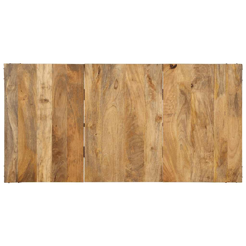 vidaXL Masă de bucătărie, 140x70x75 cm, lemn masiv de mango vidaXL Masă de bucătărie, 140x70x75 cm, lemn masiv de mango