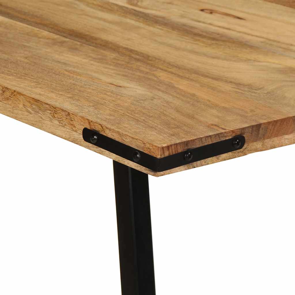 vidaXL Masă de bucătărie, 140x70x75 cm, lemn masiv de mango vidaXL Masă de bucătărie, 140x70x75 cm, lemn masiv de mango