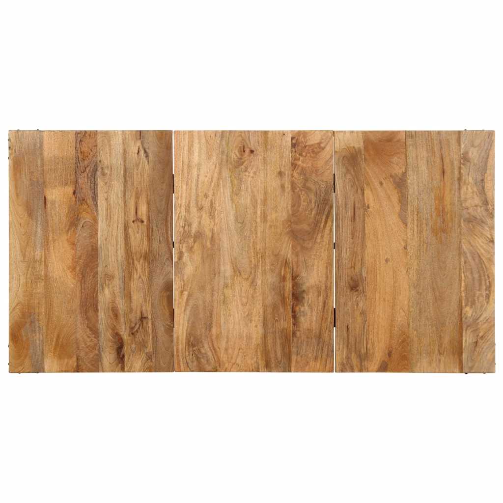 vidaXL Masă de bucătărie, 160x80x75 cm, lemn masiv de mango vidaXL Masă de bucătărie, 160x80x75 cm, lemn masiv de mango