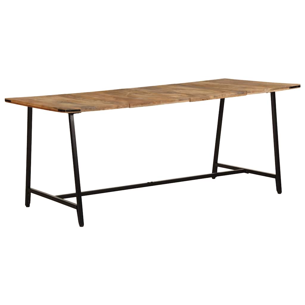 vidaXL Masă de bucătărie, 180x90x75 cm, lemn masiv de mango vidaXL Masă de bucătărie, 180x90x75 cm, lemn masiv de mango
