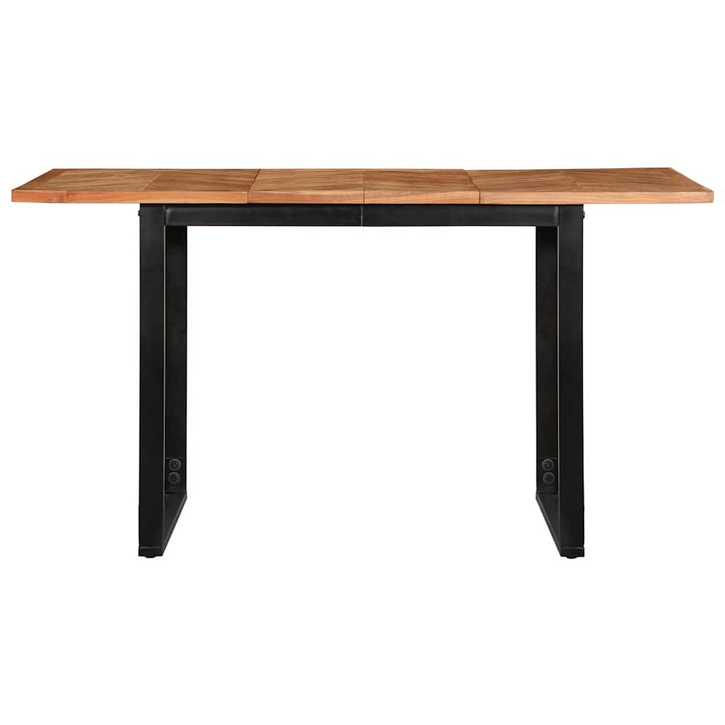 vidaXL Masa de sufragerie 140x70x75 cm din lemn masiv de salcam