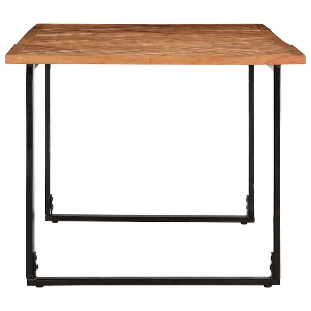 vidaXL Masa de sufragerie 180x90x75 cm din lemn masiv de salcam