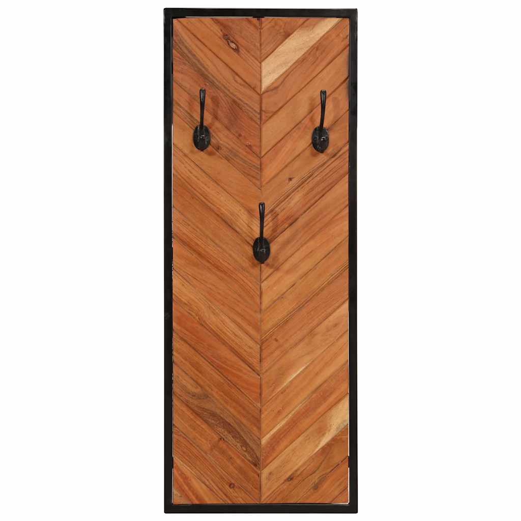 vidaXL Rafturi pentru haine 2 buc 35x1x90 cm din lemn masiv de salcâm vidaXL Rafturi pentru haine 2 buc 35x1x90 cm din lemn masiv de salcâm