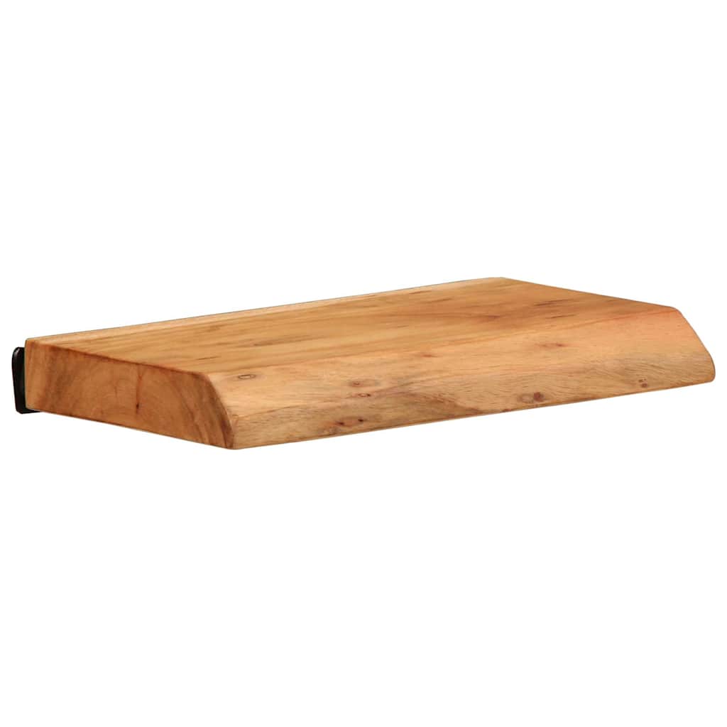 vidaXL Rafturi de perete, 2 buc., 30x20x3,5 cm, lemn masiv de acacia