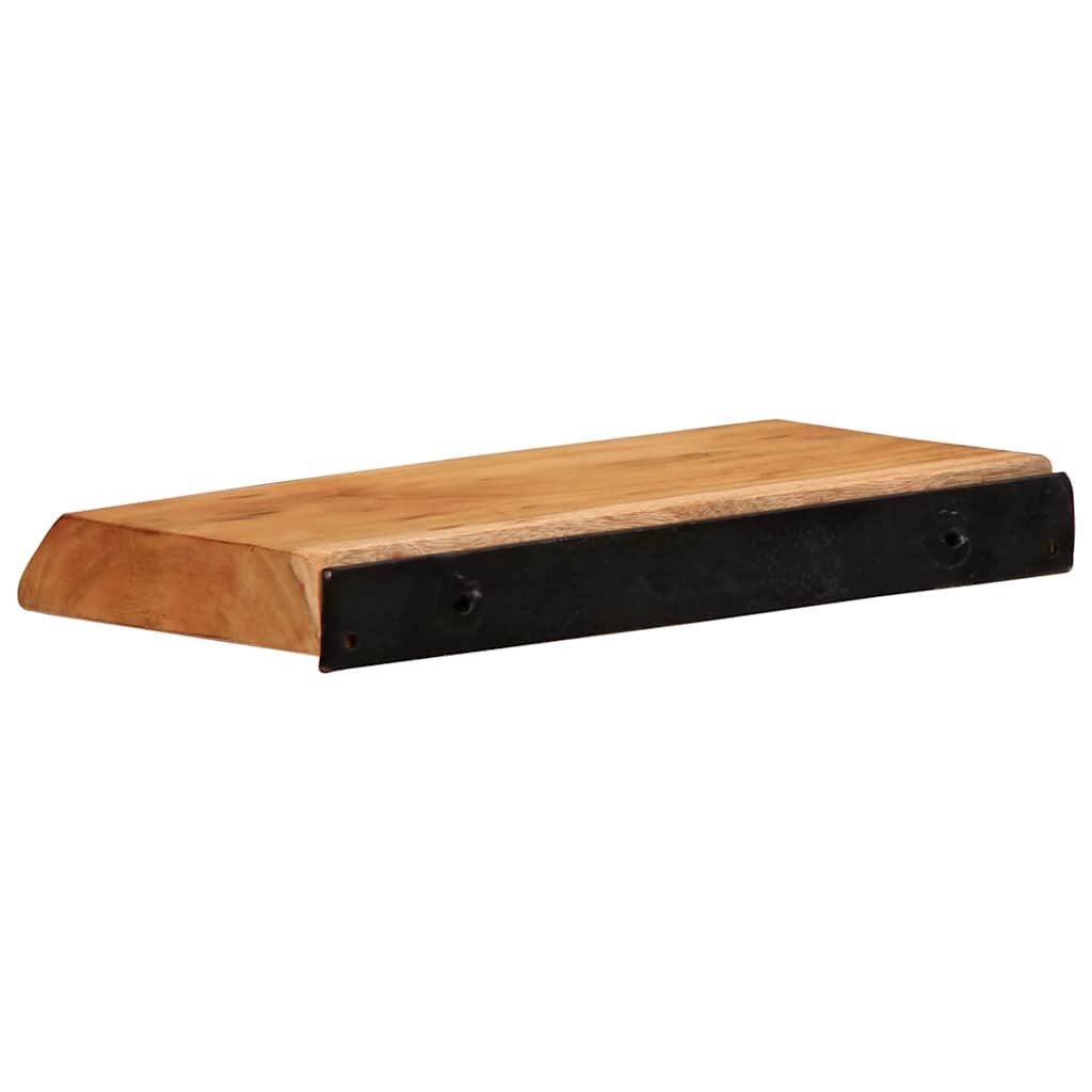 vidaXL Rafturi de perete, 2 buc., 30x20x3,5 cm, lemn masiv de acacia