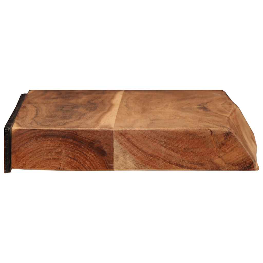 vidaXL Rafturi de perete 2 buc 60x20x3,5 cm Lemn masiv de salcâm vidaXL Rafturi de perete 2 buc 60x20x3,5 cm Lemn masiv de salcâm