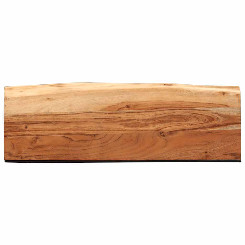 vidaXL Rafturi de perete 2 buc 60x20x3,5 cm Lemn masiv de salcâm vidaXL Rafturi de perete 2 buc 60x20x3,5 cm Lemn masiv de salcâm