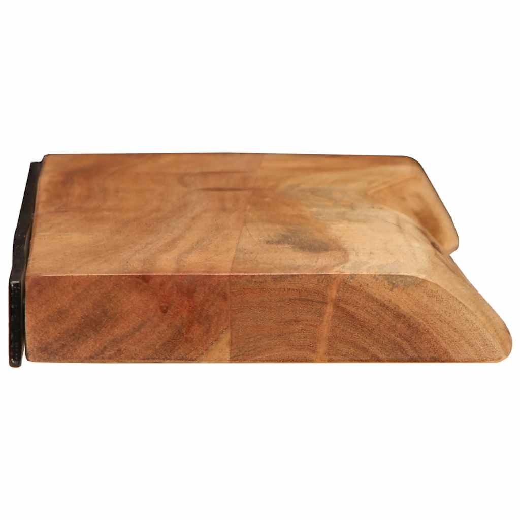 vidaXL Rafturi de perete 2 buc 80x20x3,5 cm Lemn masiv de salcâm vidaXL Rafturi de perete 2 buc 80x20x3,5 cm Lemn masiv de salcâm