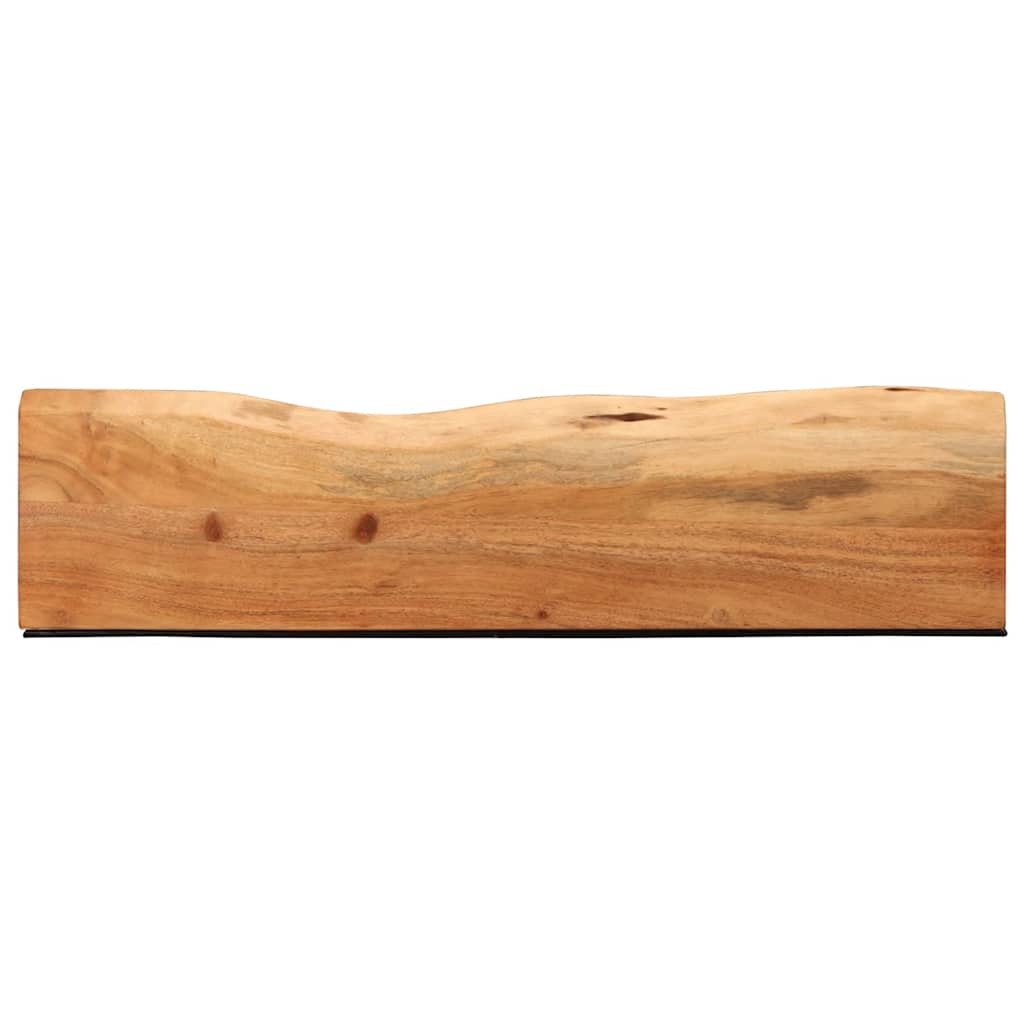 vidaXL Rafturi de perete 2 buc 80x20x3,5 cm Lemn masiv de salcâm vidaXL Rafturi de perete 2 buc 80x20x3,5 cm Lemn masiv de salcâm