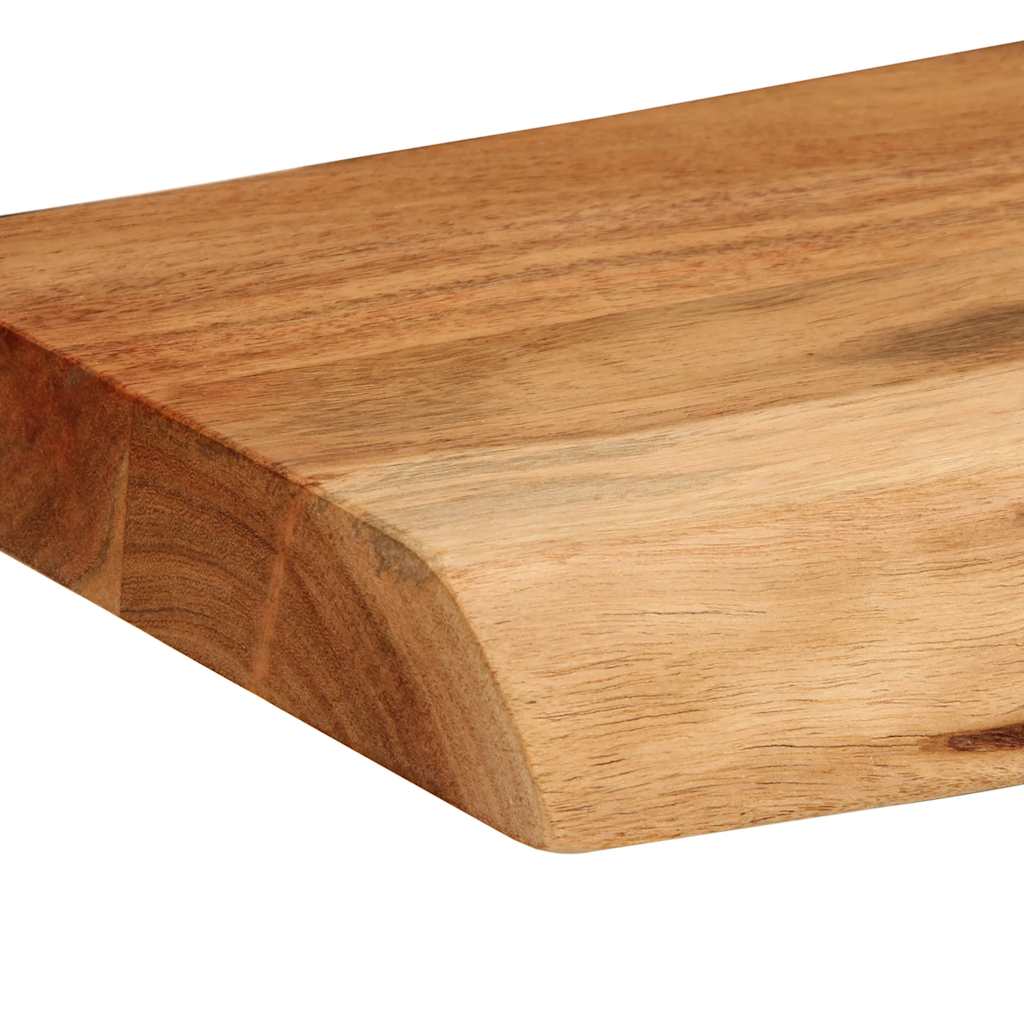 vidaXL Rafturi de perete 2 buc 80x20x3,5 cm Lemn masiv de salcâm vidaXL Rafturi de perete 2 buc 80x20x3,5 cm Lemn masiv de salcâm