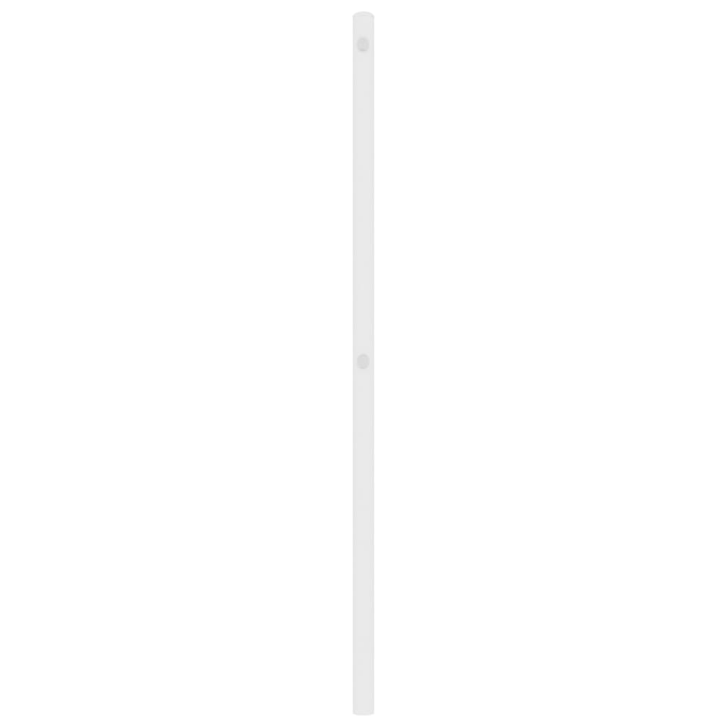 vidaXL Tăblie de pat metalică, alb, 90 cm vidaXL Tăblie de pat metalică, alb, 90 cm