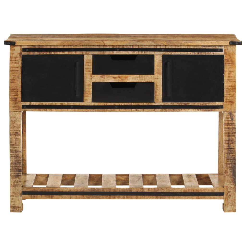 vidaXL Masă consolă, 100x35x75 cm, lemn masiv de mango