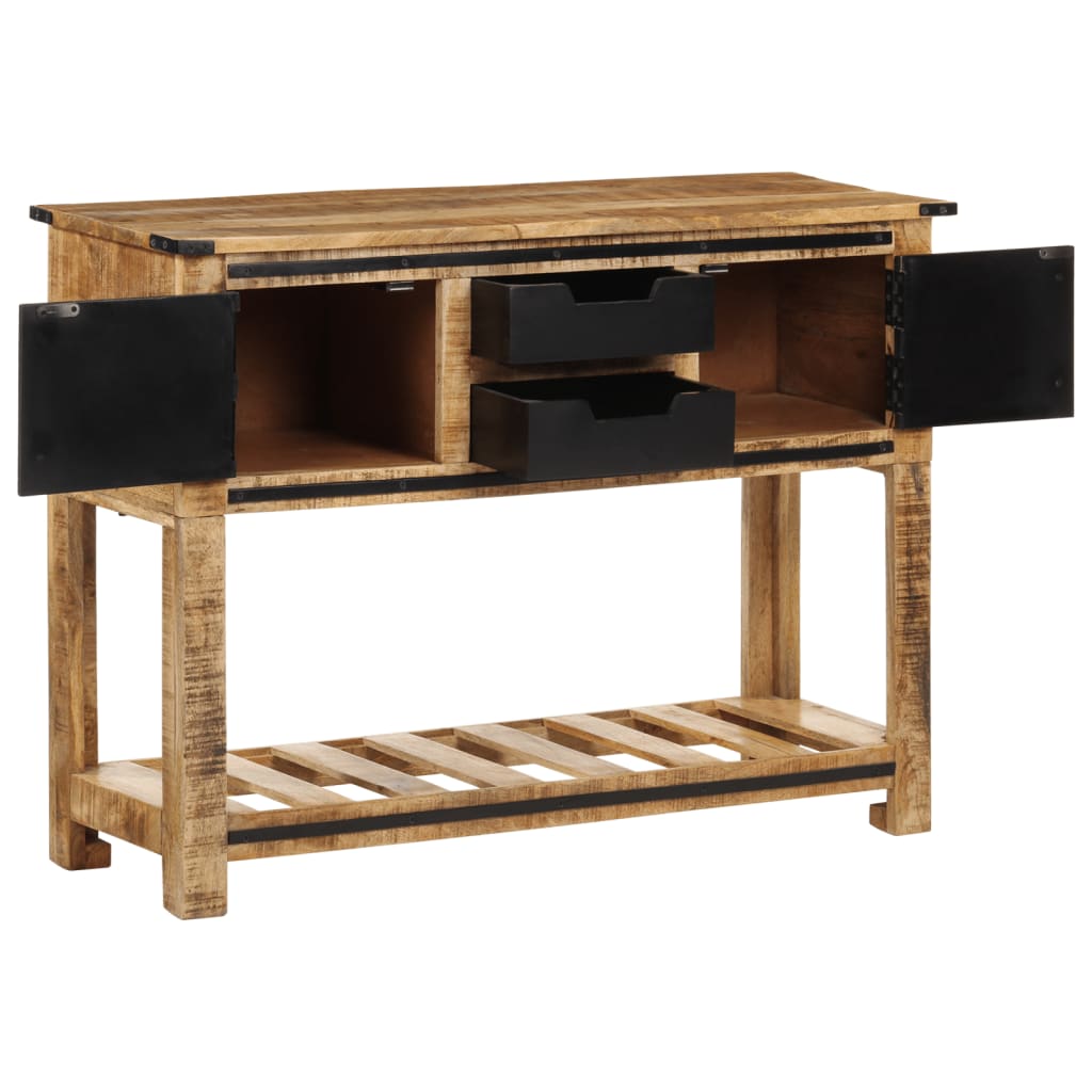 vidaXL Masă consolă, 100x35x75 cm, lemn masiv de mango