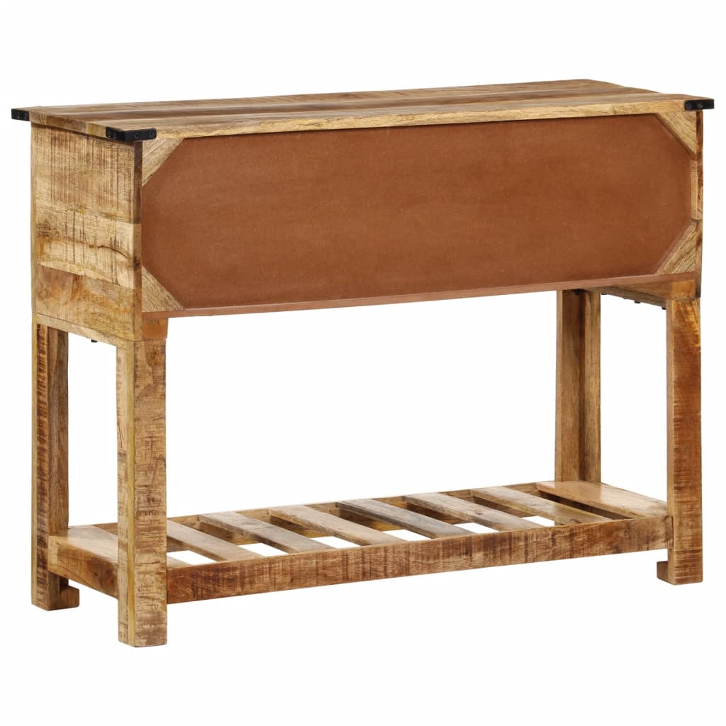 vidaXL Masă consolă, 100x35x75 cm, lemn masiv de mango