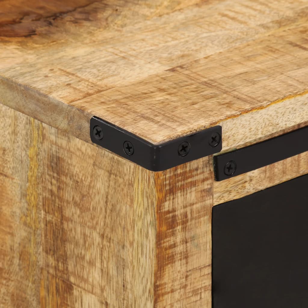 vidaXL Dulap cu 3 sertare, 55x35x60 cm, lemn masiv de mango