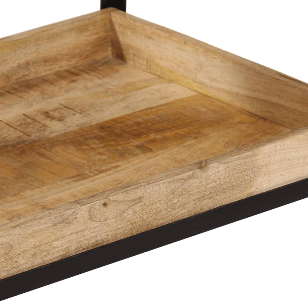 vidaXL Cărucior de bucătărie, 60x40x80 cm, lemn masiv de mango brut