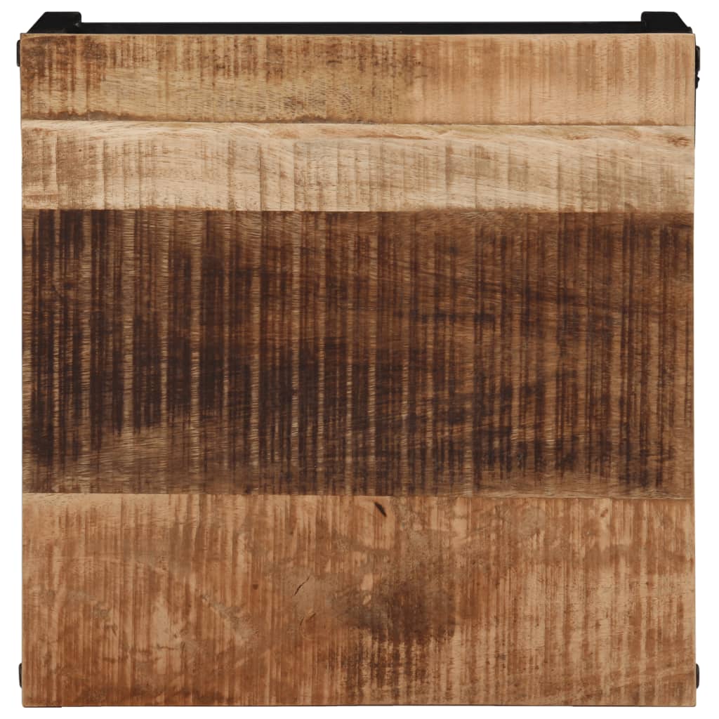 vidaXL Măsuță de cafea, 35x35x30 cm, lemn masiv de mango brut vidaXL Măsuță de cafea, 35x35x30 cm, lemn masiv de mango brut