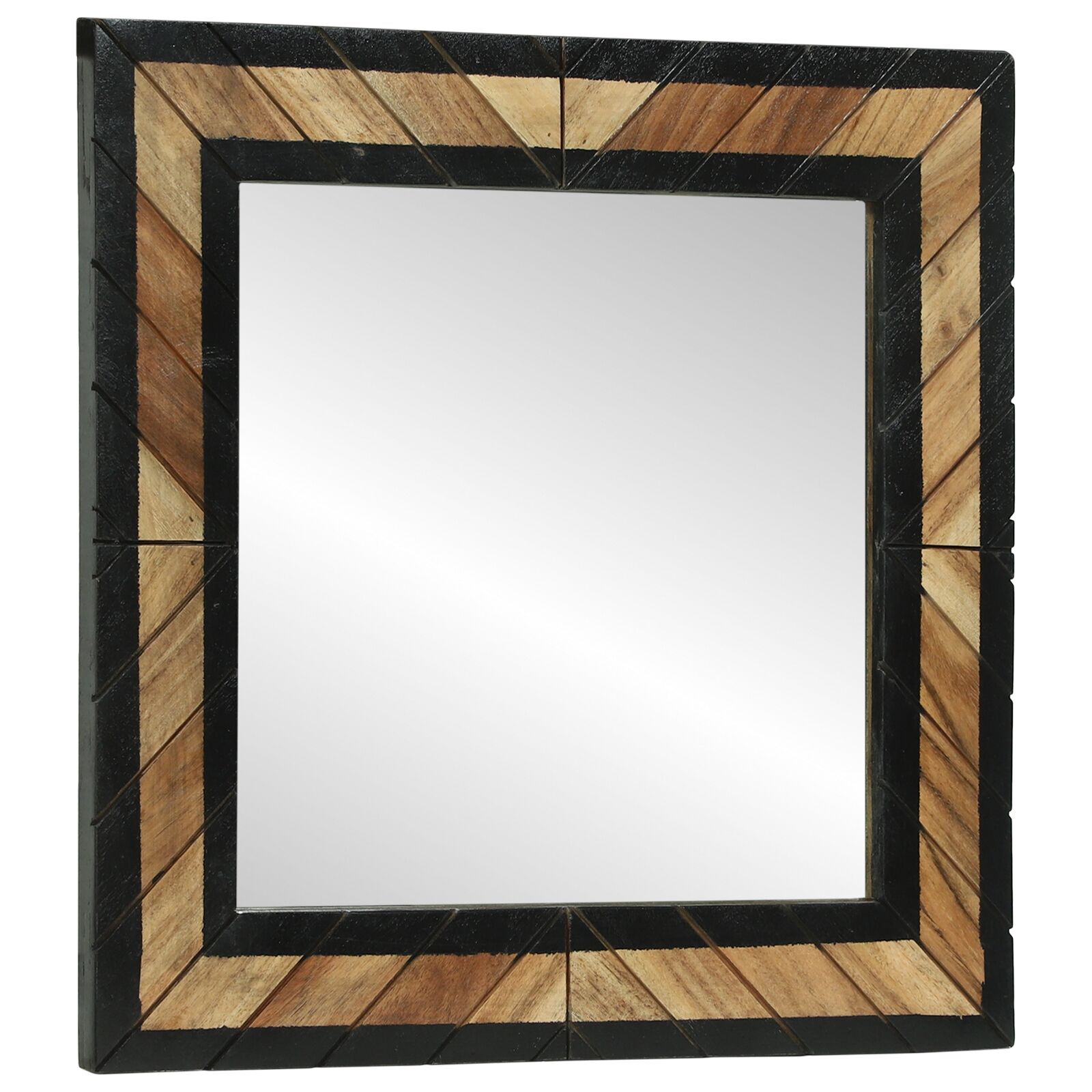 vidaXL Oglinzi 2 buc 50x2x50 cm Lemn solid de Acacia vidaXL Oglinzi 2 buc 50x2x50 cm Lemn solid de Acacia