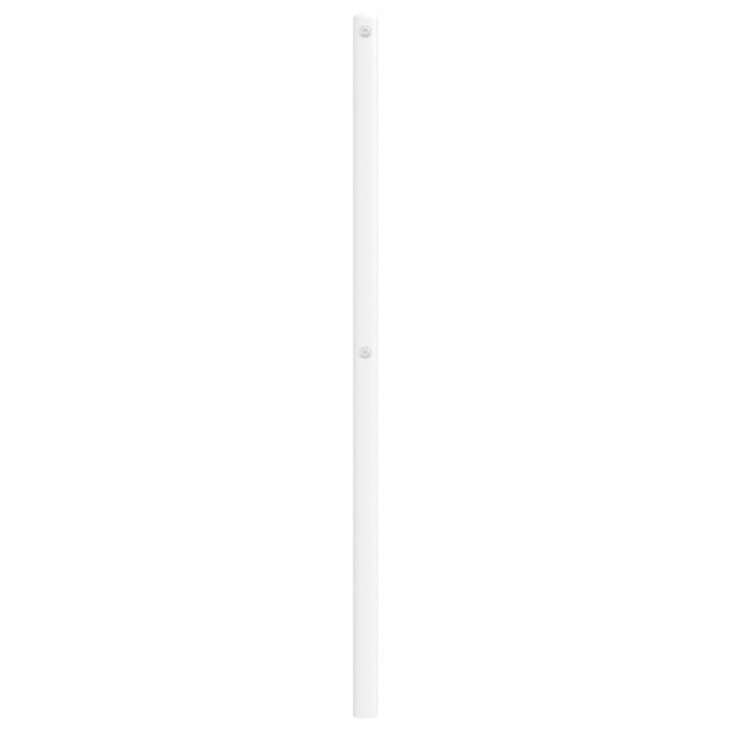 vidaXL Tăblie de pat metalică, alb, 80 cm vidaXL Tăblie de pat metalică, alb, 80 cm
