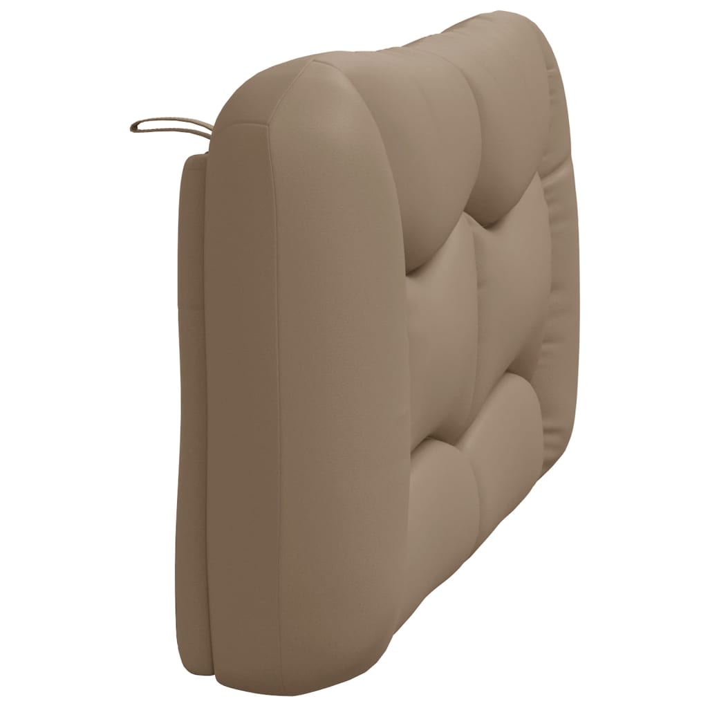 vidaXL Pernă pentru tăblie pat, cappuccino, 120 cm, piele artificială