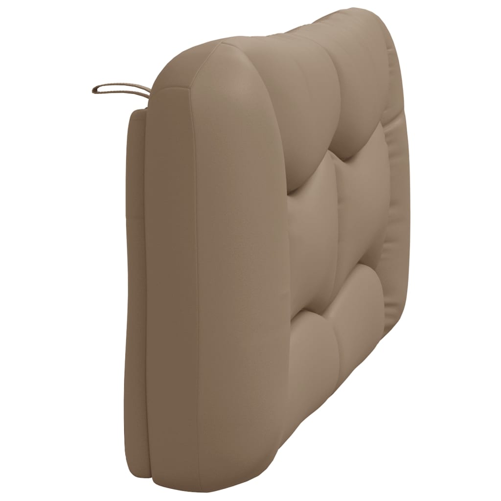 vidaXL Pernă pentru tăblie de pat, cappuccino 140 cm piele artificială