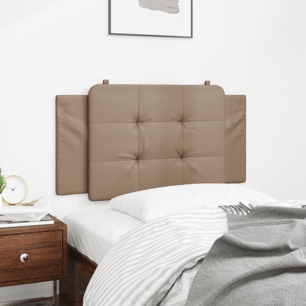 vidaXL Pernă pentru tăblie pat, cappuccino, 100 cm, piele artificială