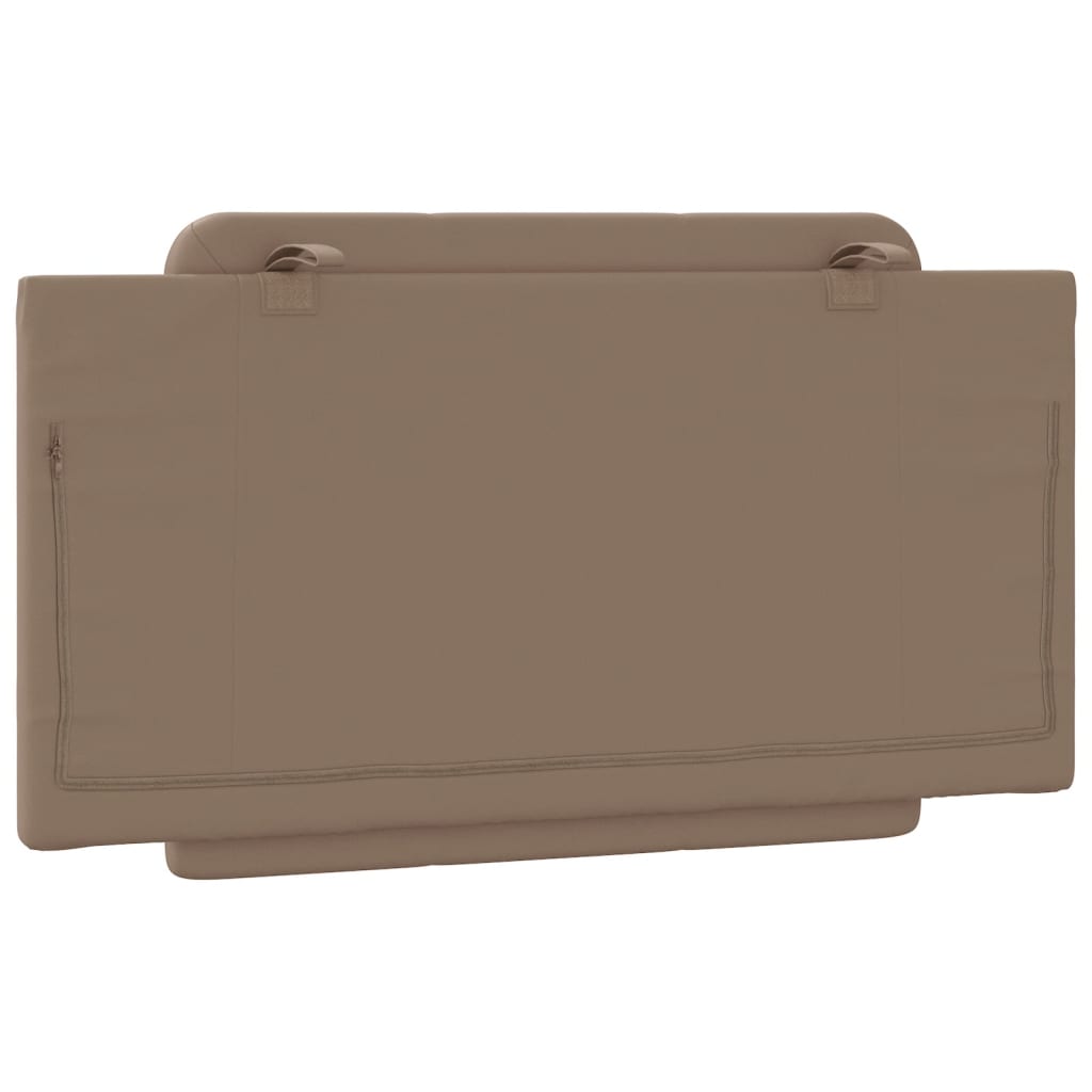 vidaXL Pernă pentru tăblie pat, cappuccino, 100 cm, piele artificială