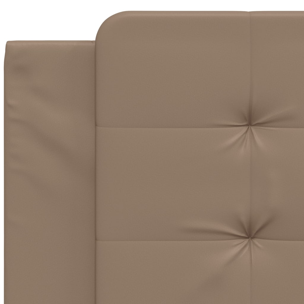 vidaXL Pernă pentru tăblie pat, cappuccino, 100 cm, piele artificială