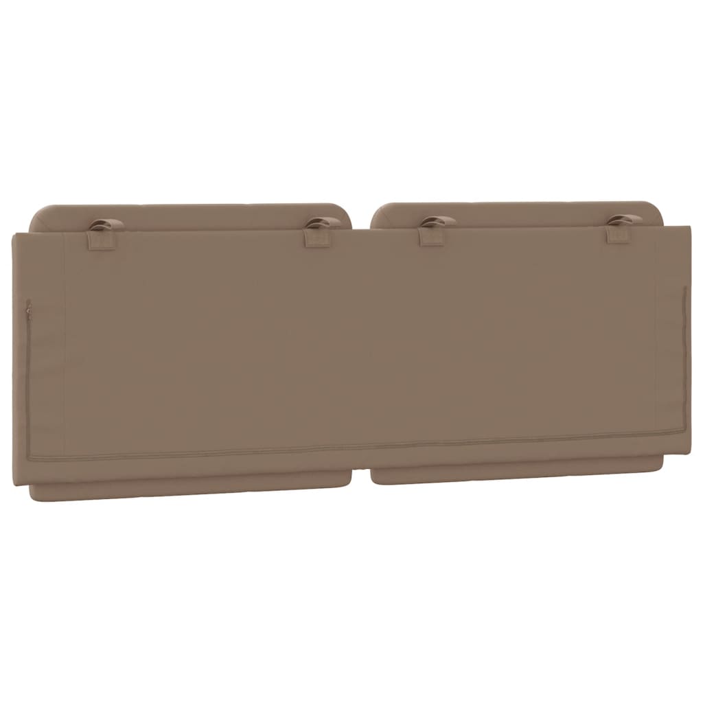 vidaXL Pernă pentru tăblie de pat, cappuccino 140 cm piele artificială