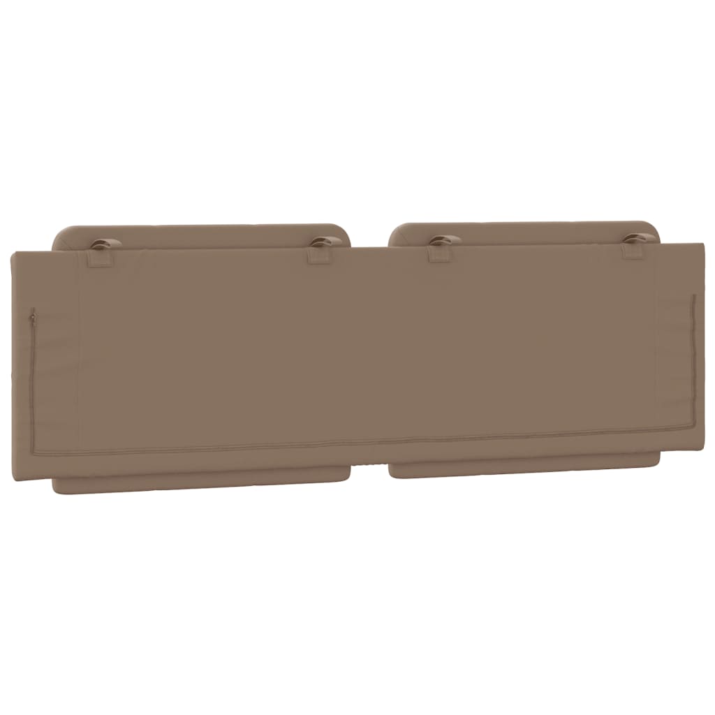 vidaXL Pernă pentru tăblie pat, cappuccino, 160 cm, piele artificială vidaXL Pernă pentru tăblie pat, cappuccino, 160 cm, piele artificială