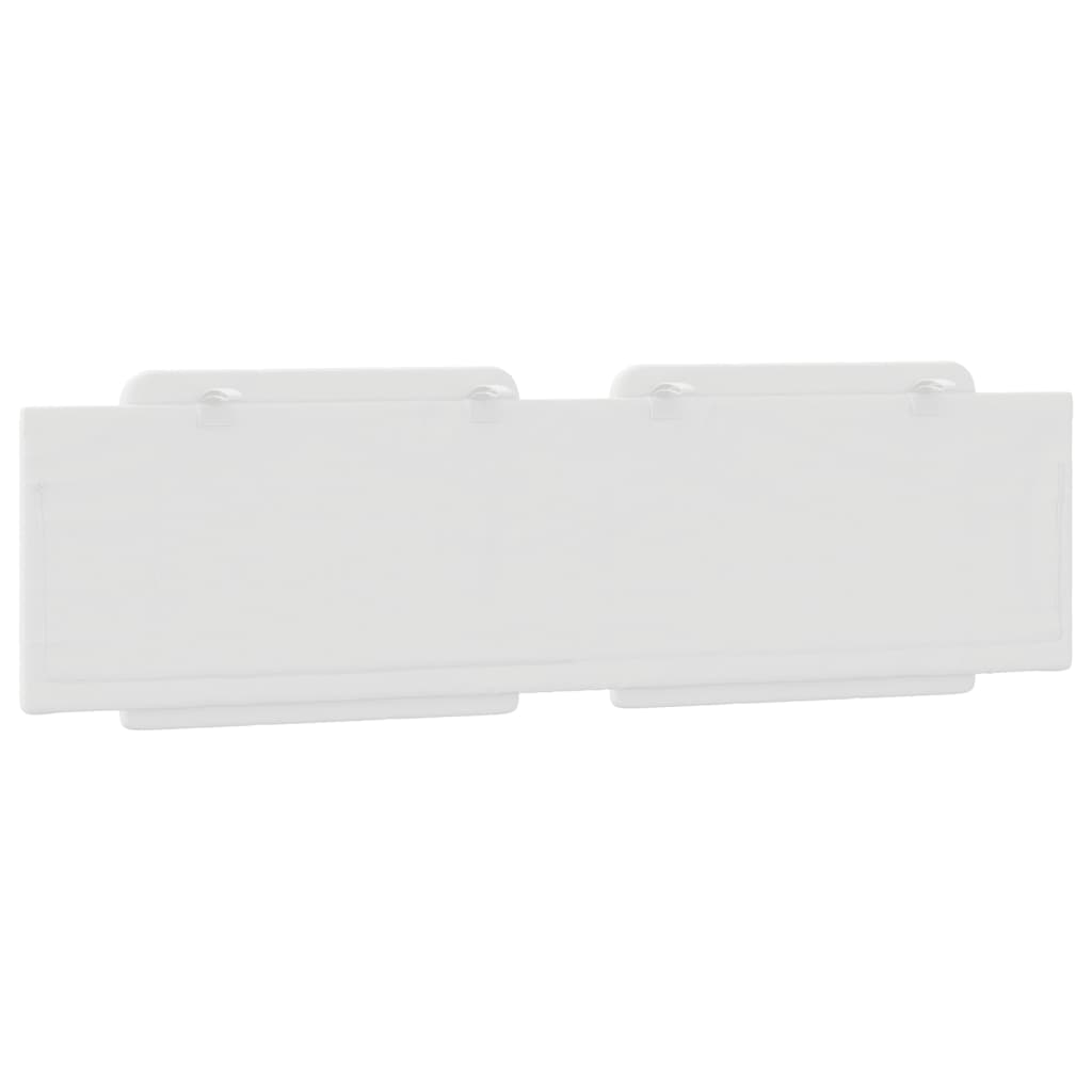 vidaXL Pernă pentru tăblie pat, Zadar, alb, 183 cm, piele artificială