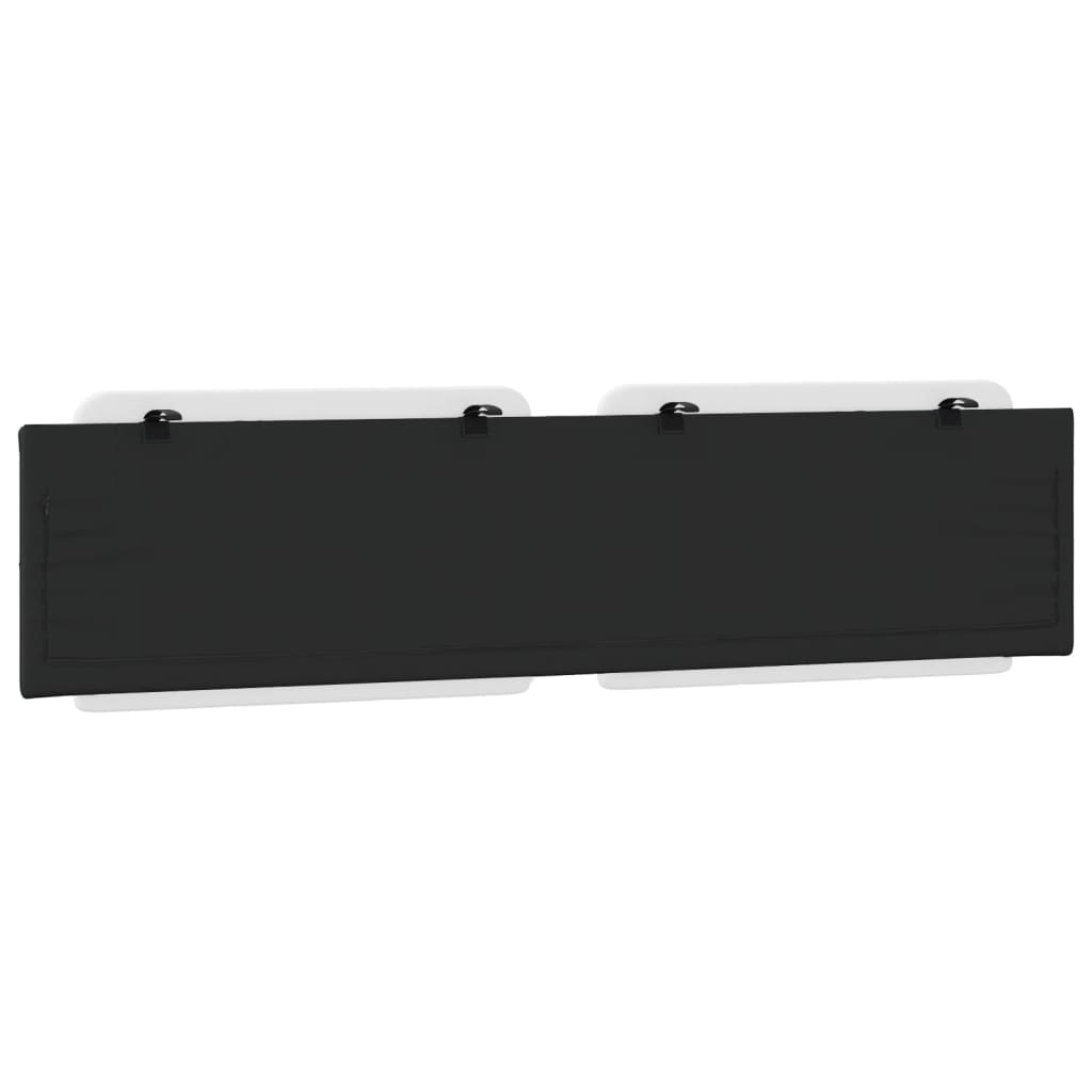 vidaXL Pernă pentru tăblie pat, alb și negru, 200cm, piele artificială vidaXL Pernă pentru tăblie pat, alb și negru, 200cm, piele artificială