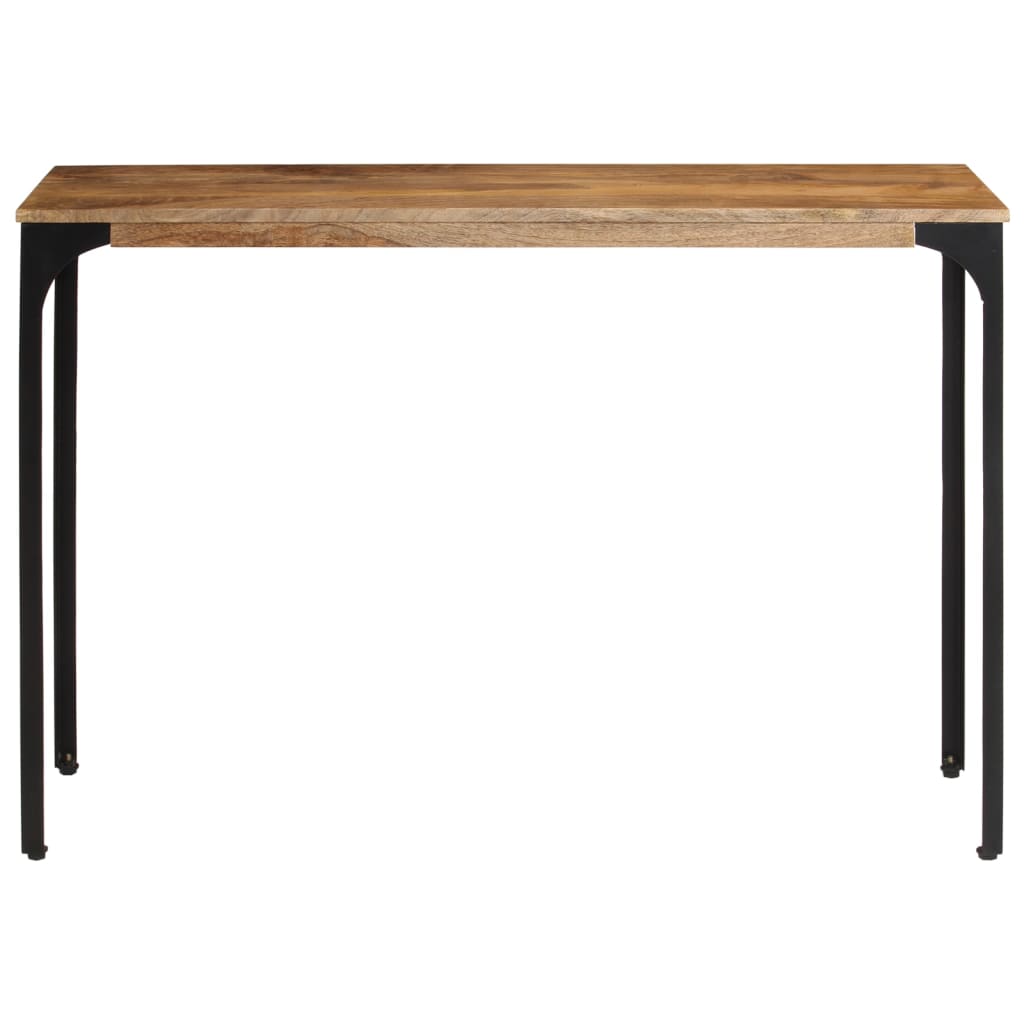 vidaXL Masă Consolă Maro 110x35x76 cm Lemn de Mango și Fier