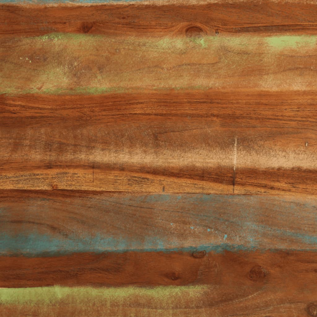 vidaXL Masă de bucătărie, 110x55x78 cm, lemn masiv reciclat