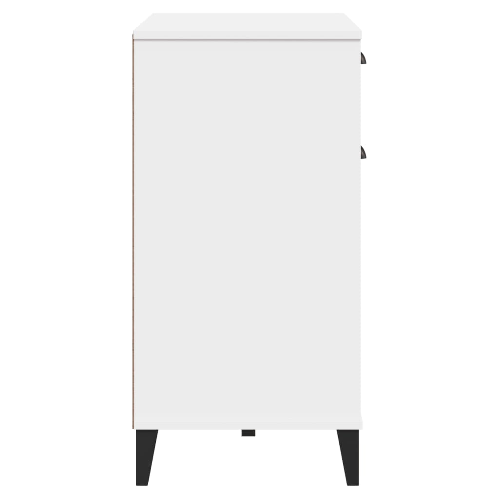 vidaXL Dulap „VIKEN”, alb, 80x40x80 cm, lemn prelucrat