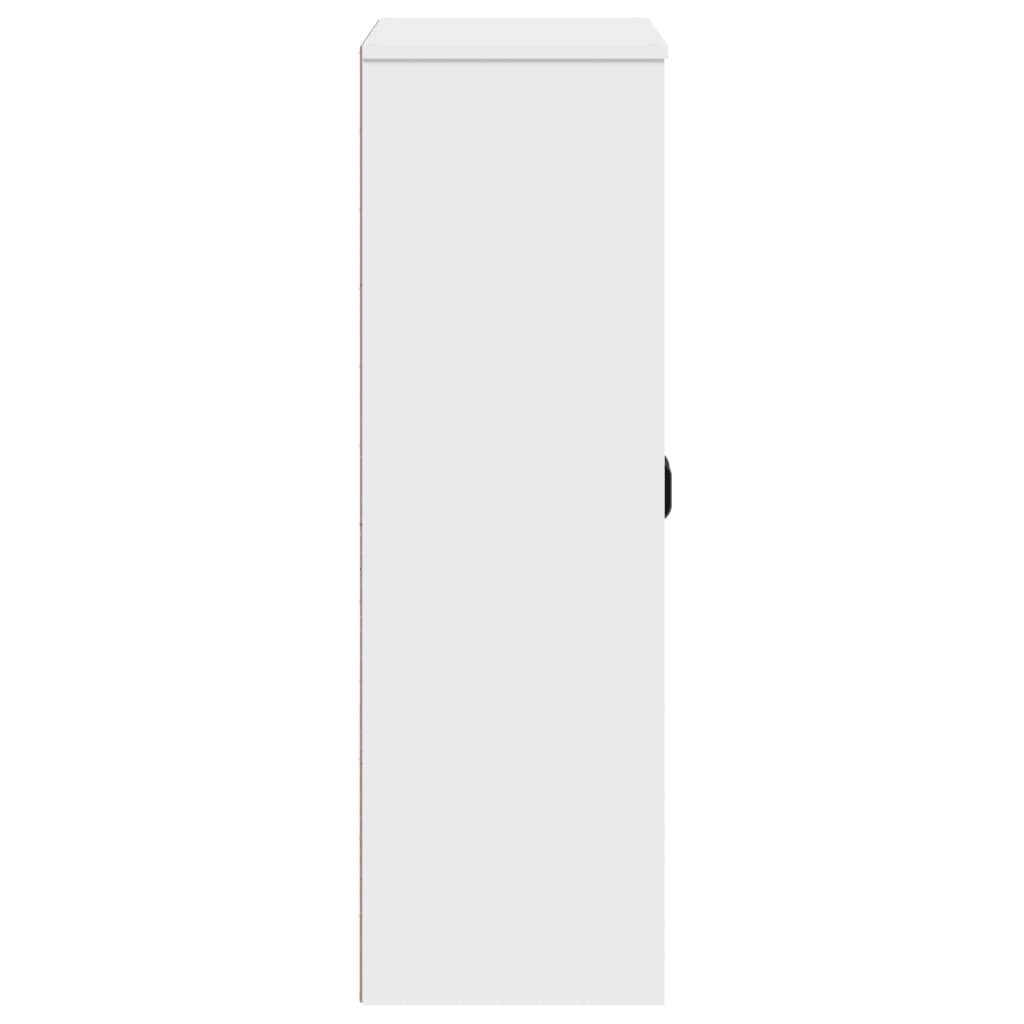 vidaXL Dulap superior „VIKEN”, alb, lemn prelucrat