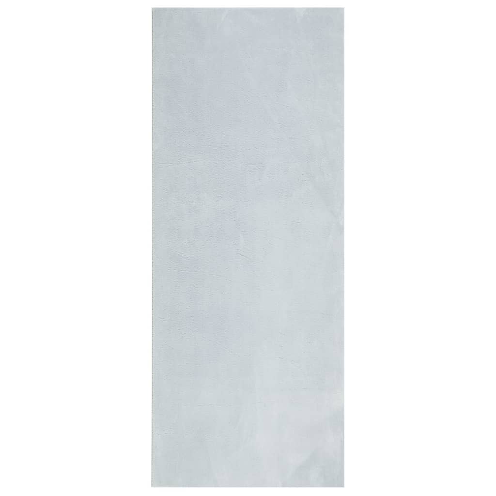 vidaXL Covor HUARTE, fir scurt, moale și lavabil, albastru, 80x200 cm