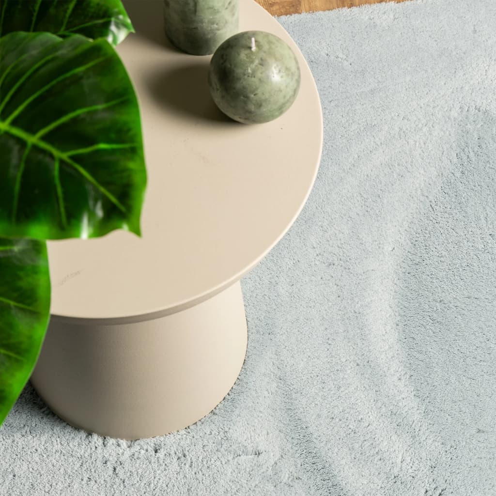 vidaXL Covor HUARTE, fir scurt, moale și lavabil, albastru, 160x230 cm